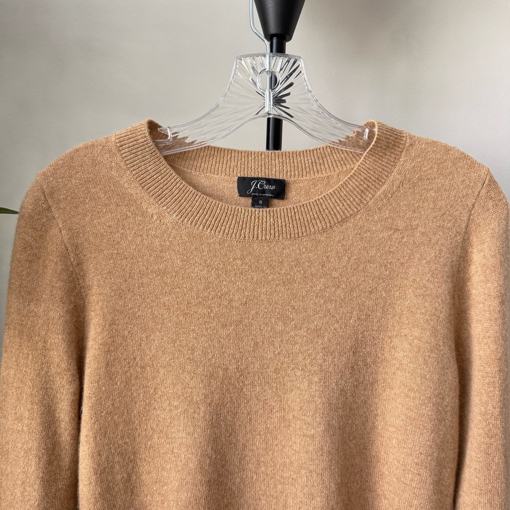 J. Crew Cashmere Crewneck Sweater - Picture 3 of 7